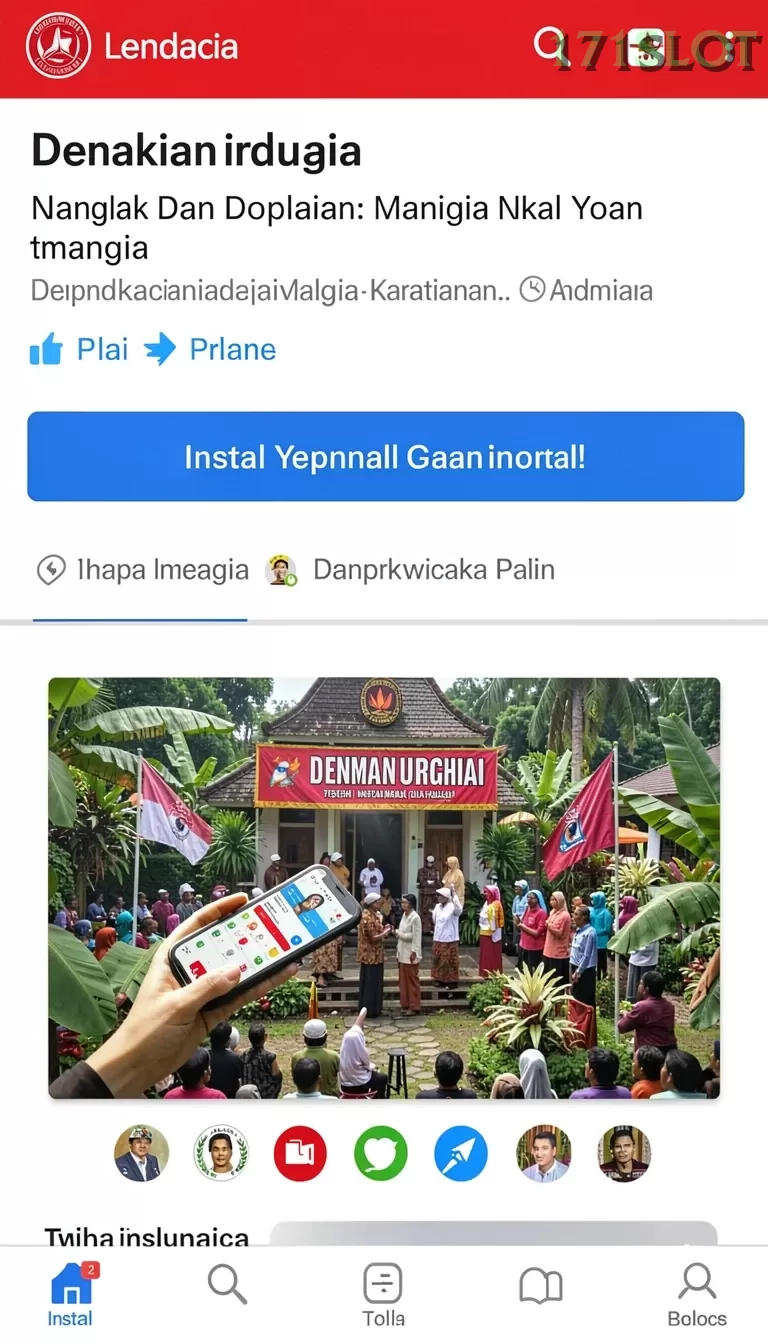 Cuplikan layar IDRGAME — menu navigasi